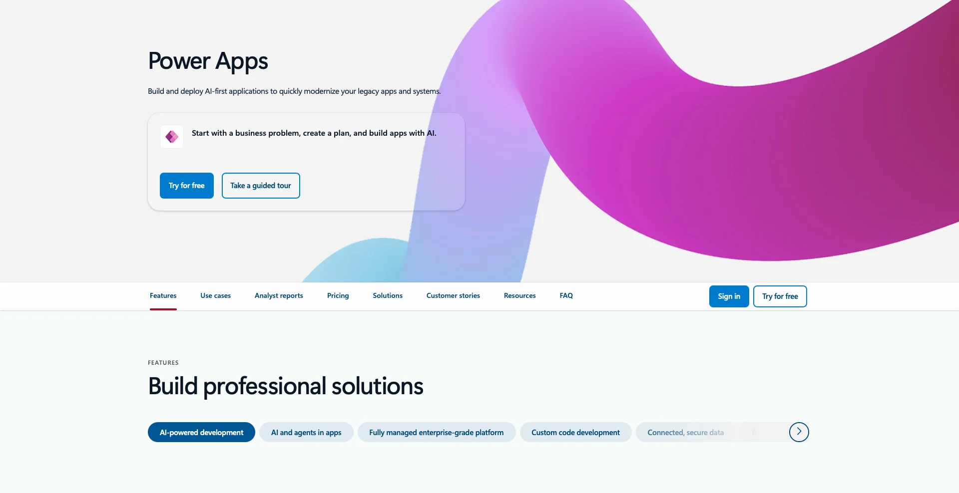 PowerApps website image