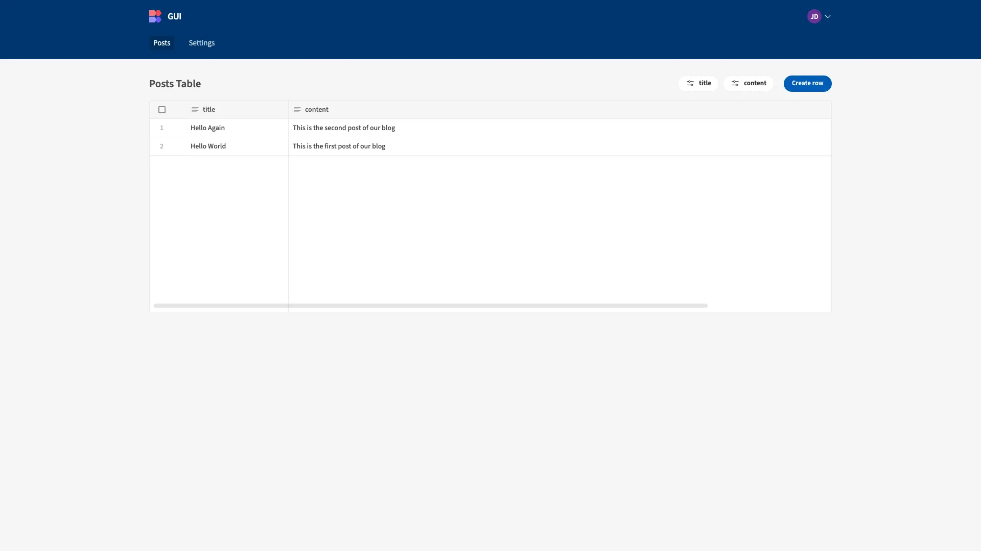 Postgres GUI