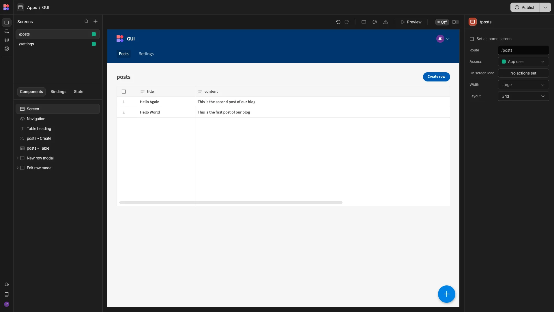Postgres GUI