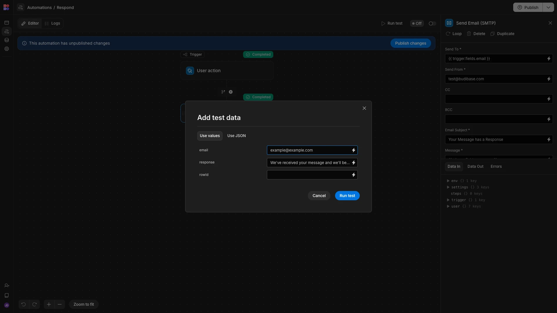 Test Data