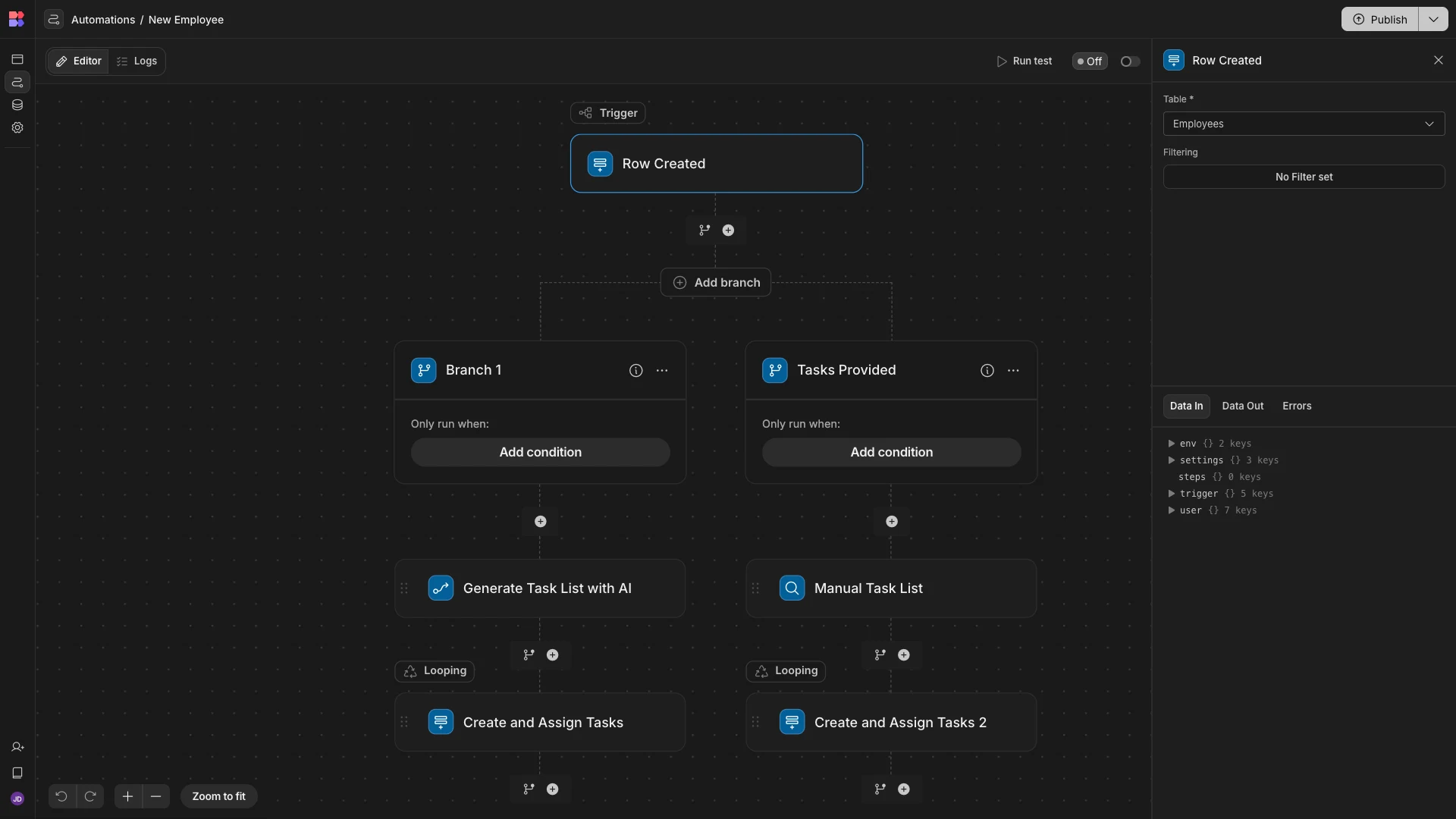 Employee Onboarding Process Automation