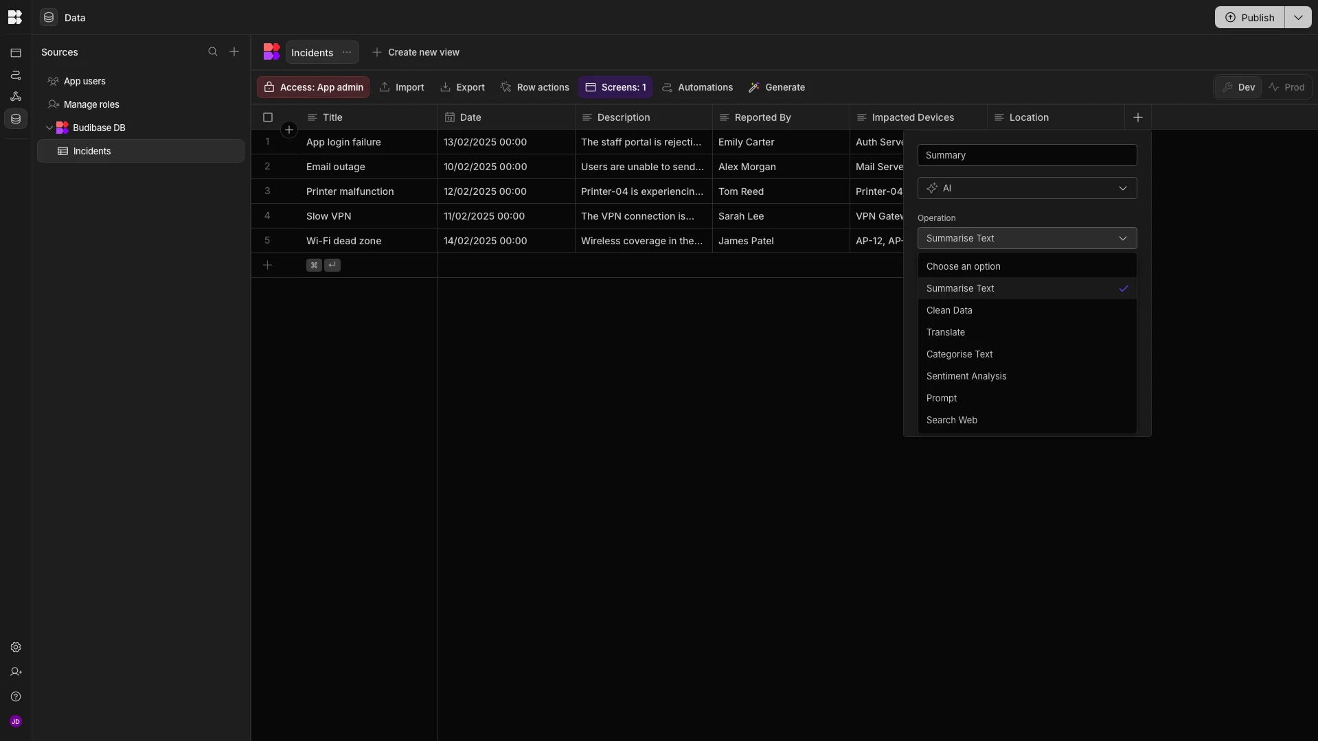 Summarise Text Summarise Test