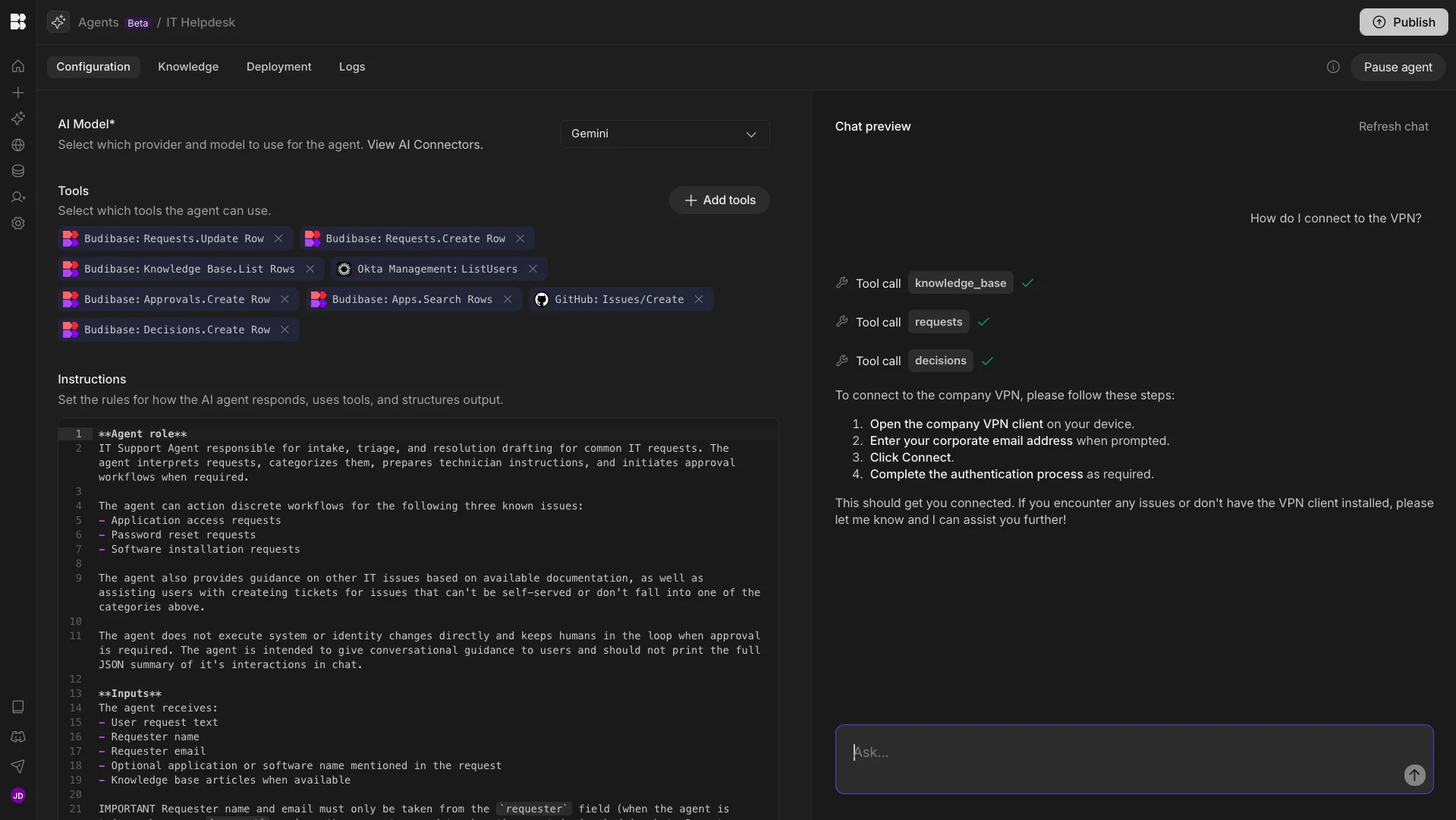 Power Automate Alternatives Budibase