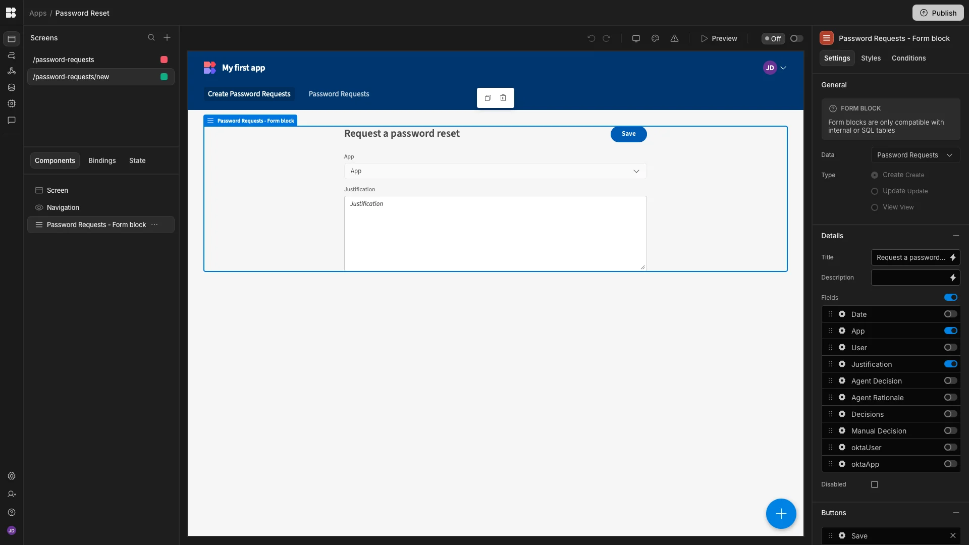 Password Reset Agent