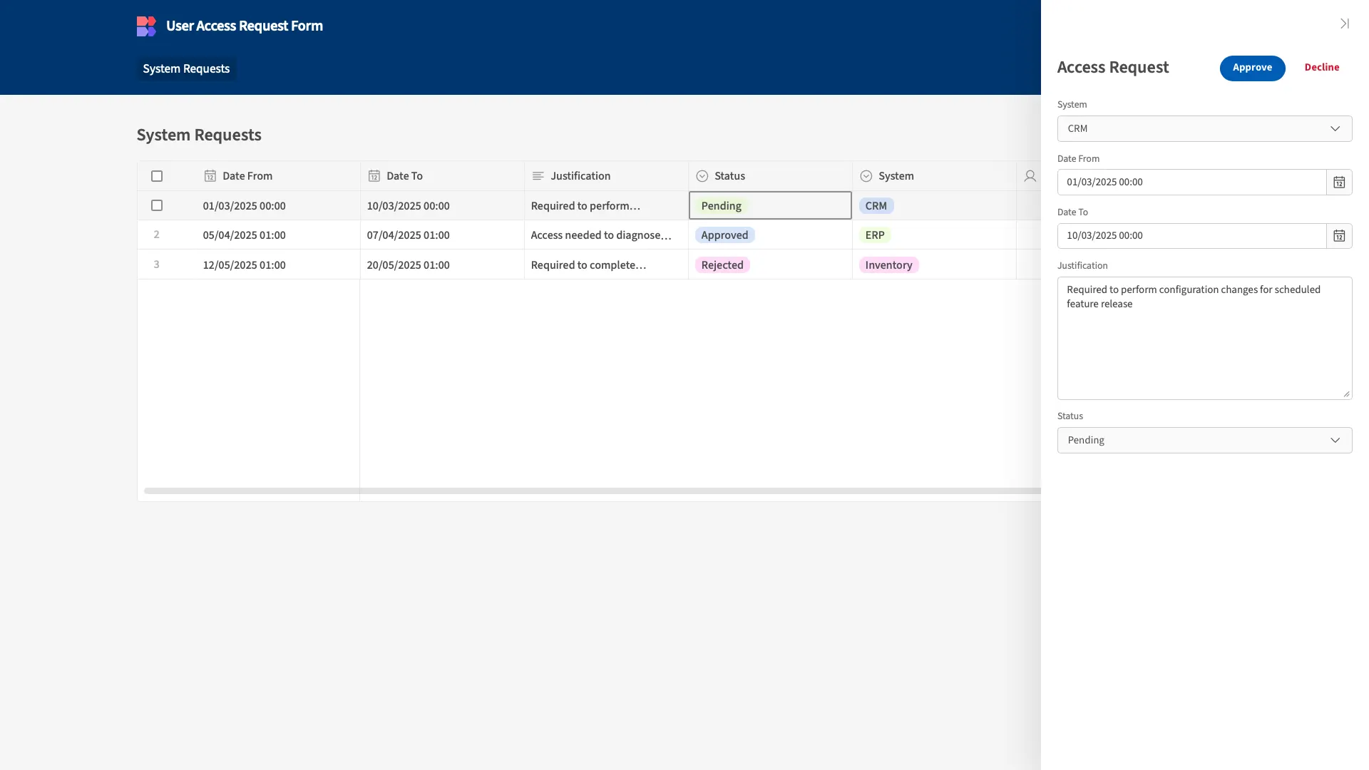 Approval Workflow App