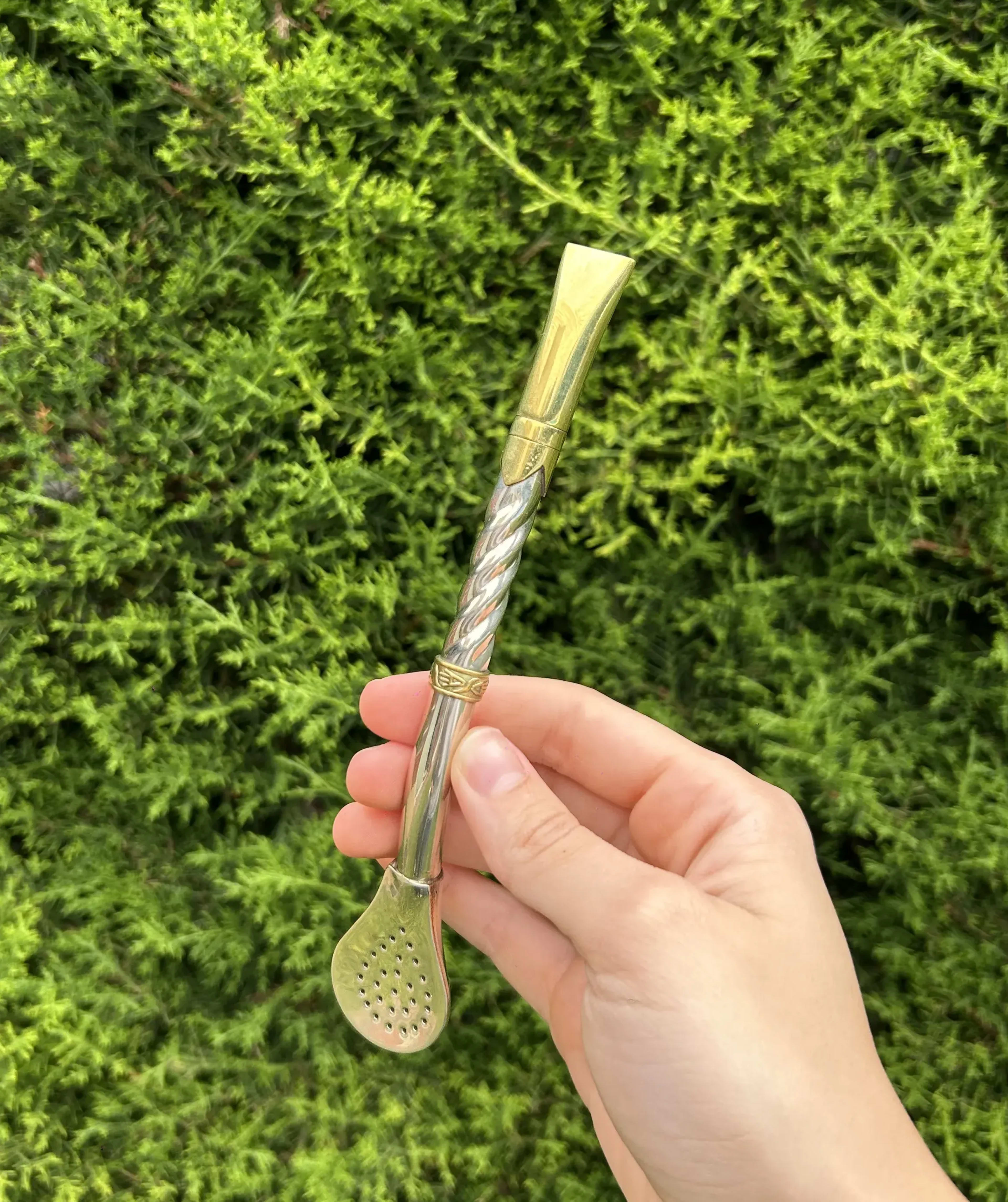 Bombillón de alpaca
