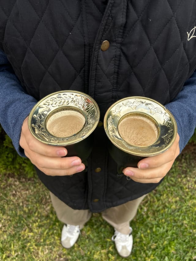Camionero virola volcada - Mates artesanales Puros Mates