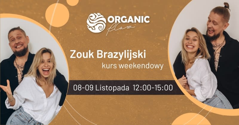 Brazilian Zouk Organic Flow WEEKEND course with Pati&Luke