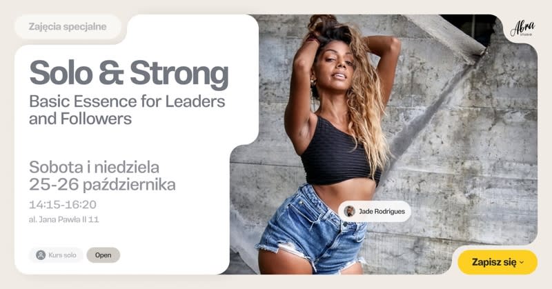 Solo & Strong - Basic Essence for Leaders and Followers by Jade Rodrigues