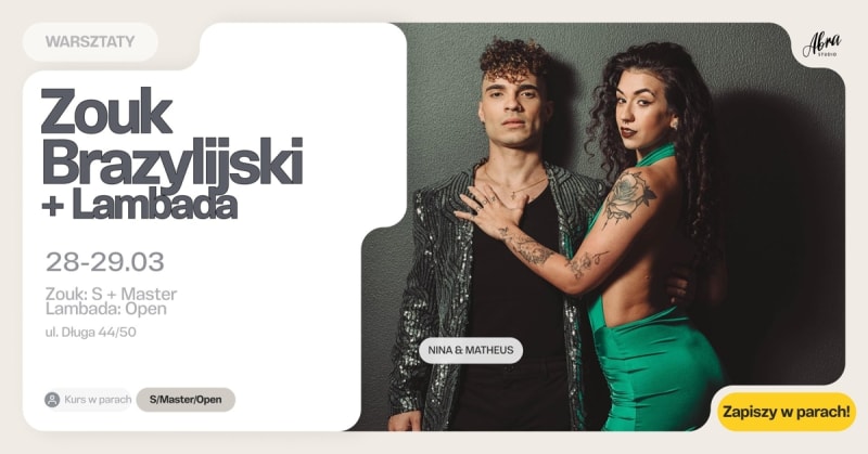 Brazilian Zouk + Lambada by Nina & Matheus