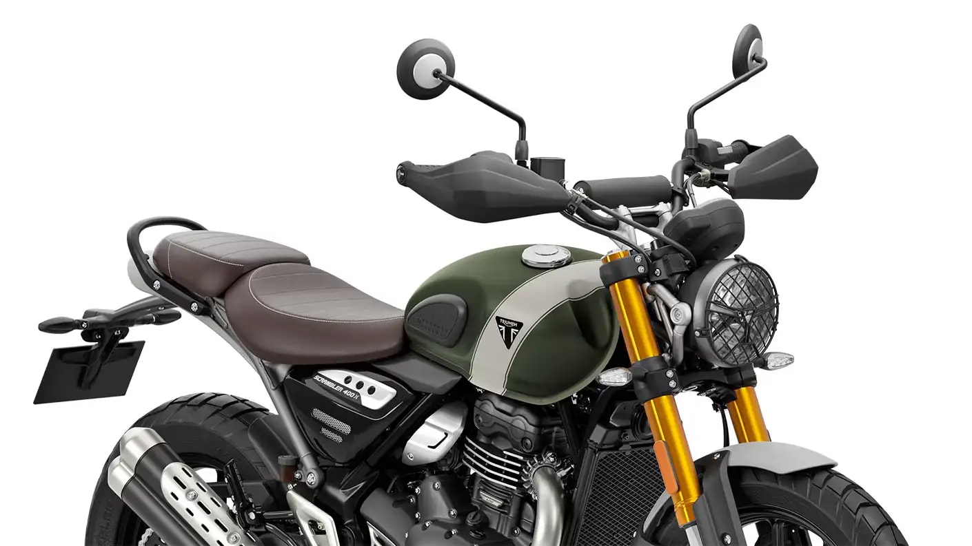 Rent Triumph Scrambler 400 X by Brm Expeditions