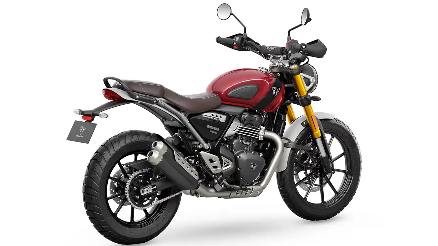 Rent Triumph Scrambler 400 X by Brm Expeditions