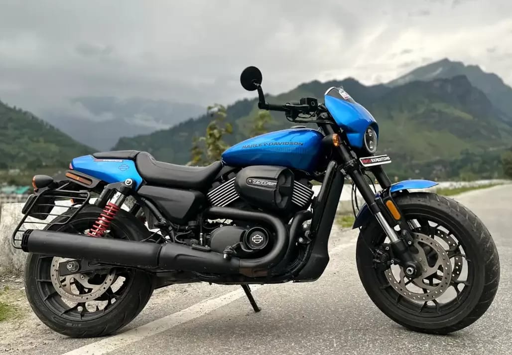 Rent Harley Davidson Street Rod 750 in Manali at Big Bike Rentals