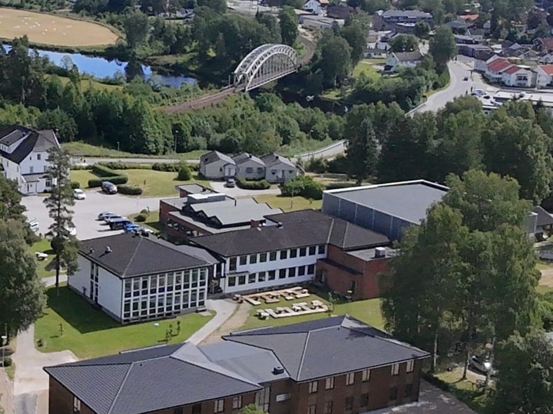 Sagavoll fra lufta