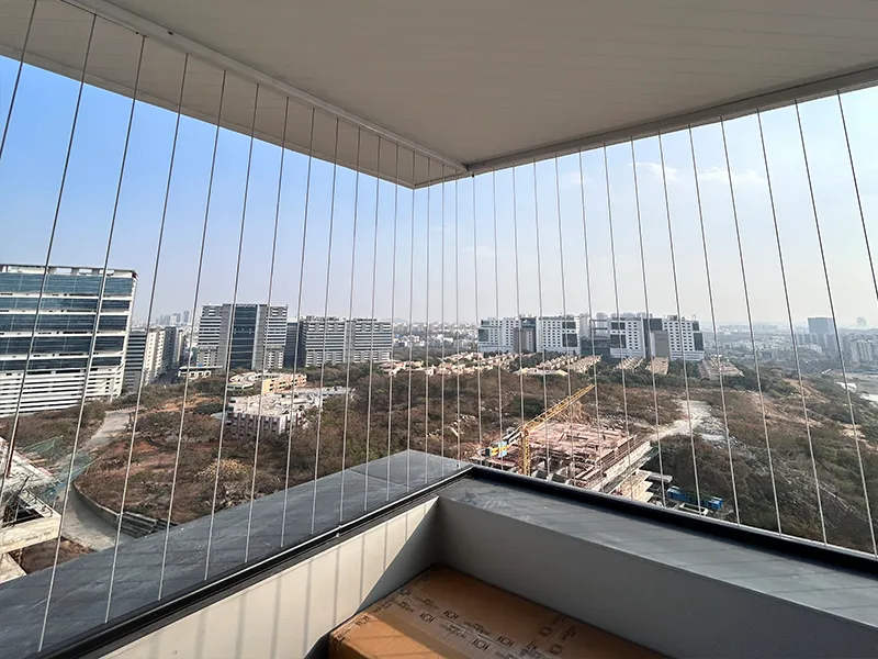 Professional home installation technician at work Hyderabad — KVJ Services