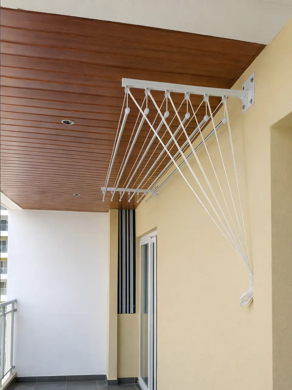 Wall mounted cloth hanger Hyderabad balcony