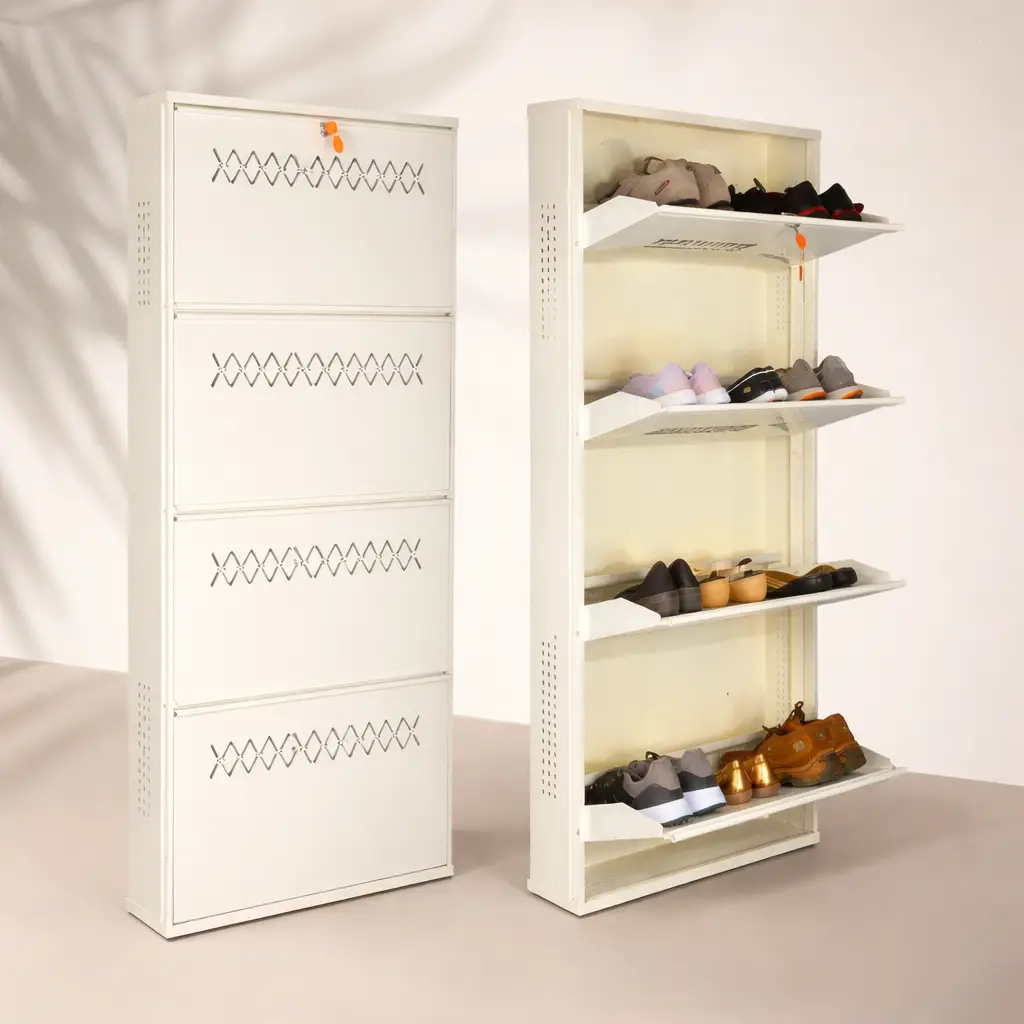 4 Rack Jumbo Metal Shoe Rack Hyderabad