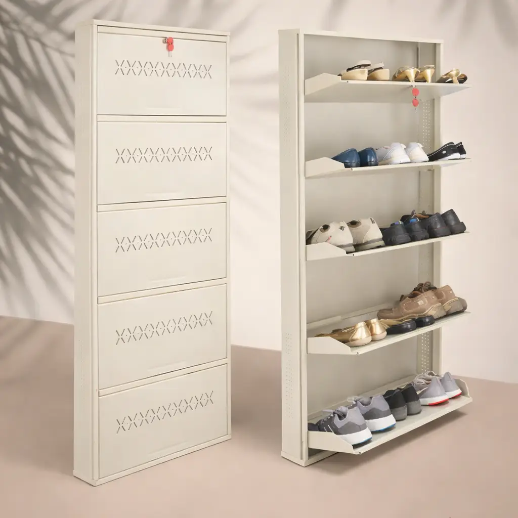 5 Rack Jumbo Metal Shoe Rack Hyderabad