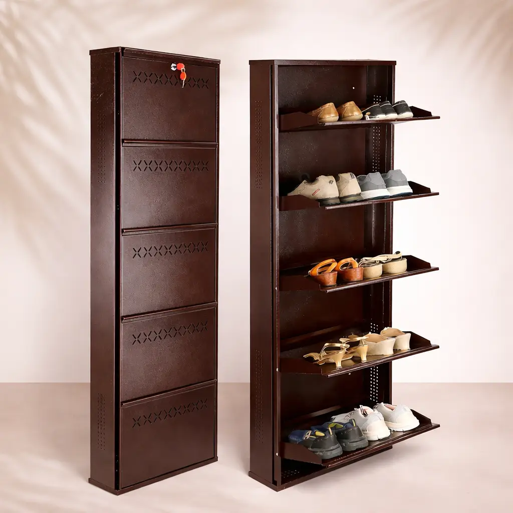 5 Rack Regular Metal Shoe Rack Hyderabad