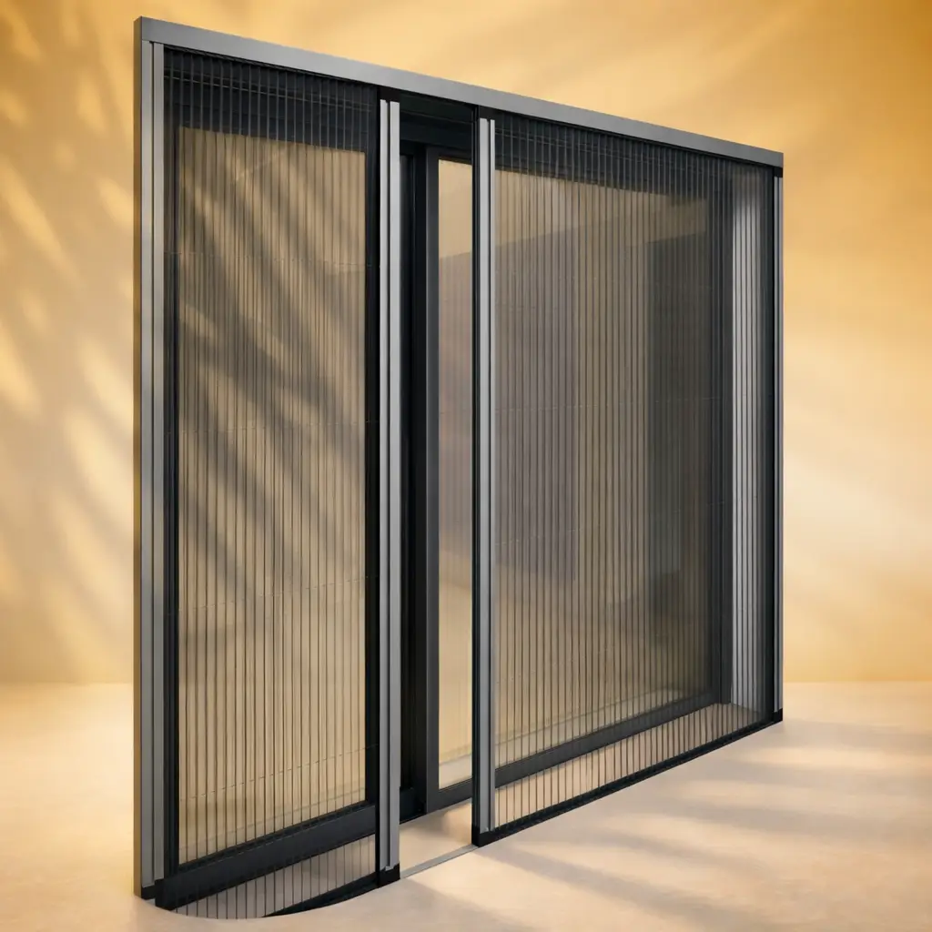 Pleated Screen for Balcony Hyderabad — KVJ Services