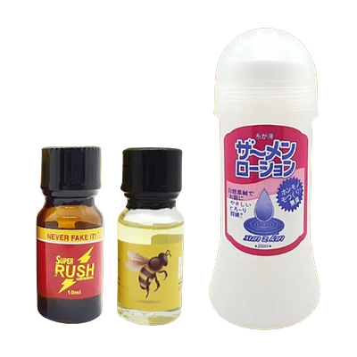 Combo 2 Popper 10ml + 1 Gel Tinh Trùng