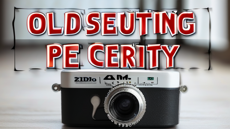 Converting old cameras into security devices