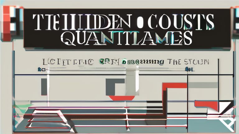 The hidden costs of quantum readiness