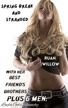 Spring Break and Stranded with Her Best Friend's Brothers plus 6 Men