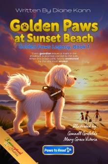 Golden Paws at Sunset Beach
