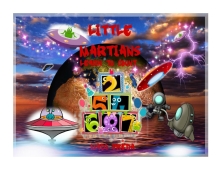 Little Martians Learn to Count