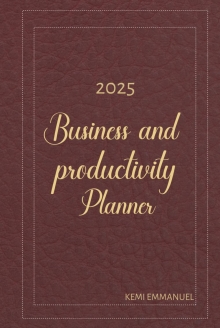 2025 Business and Productivity Planner