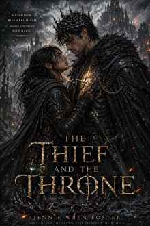 The Thief and the Throne: "She stole his crown. The curse stole her choices. Love stole everything else."