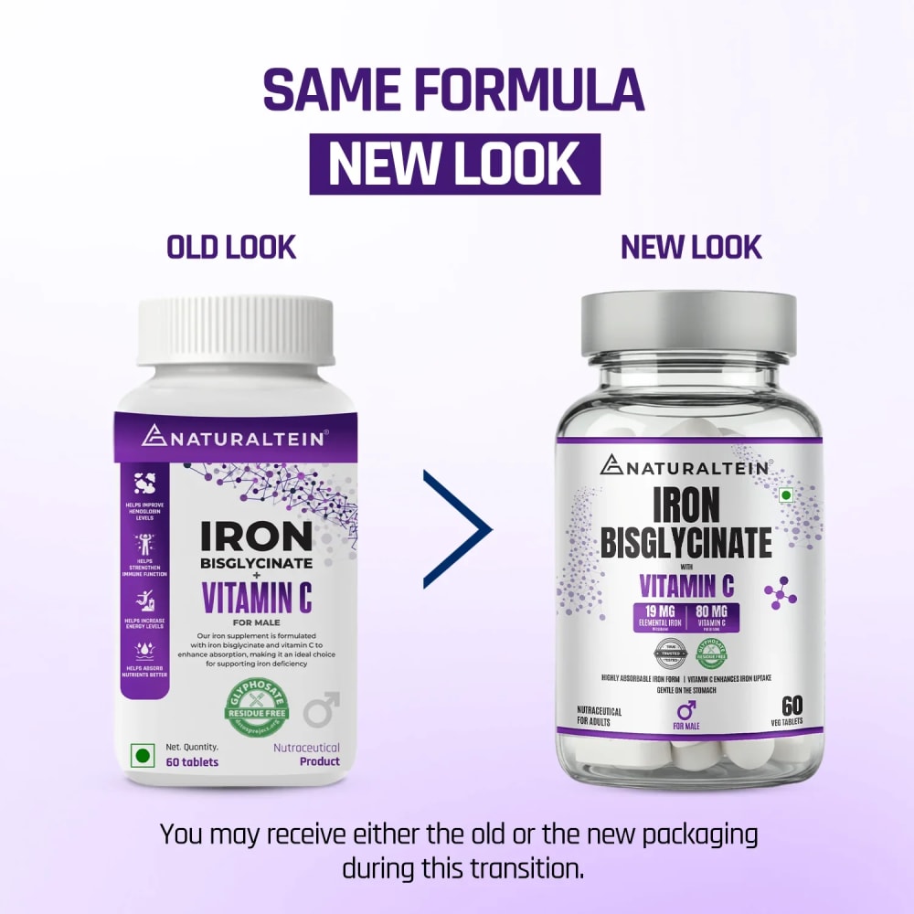 Iron Bisglycinate + Vitamin C for Male view 5
