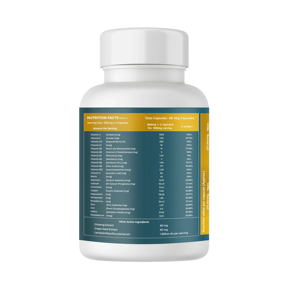 Multivitamin with Probiotics view 2
