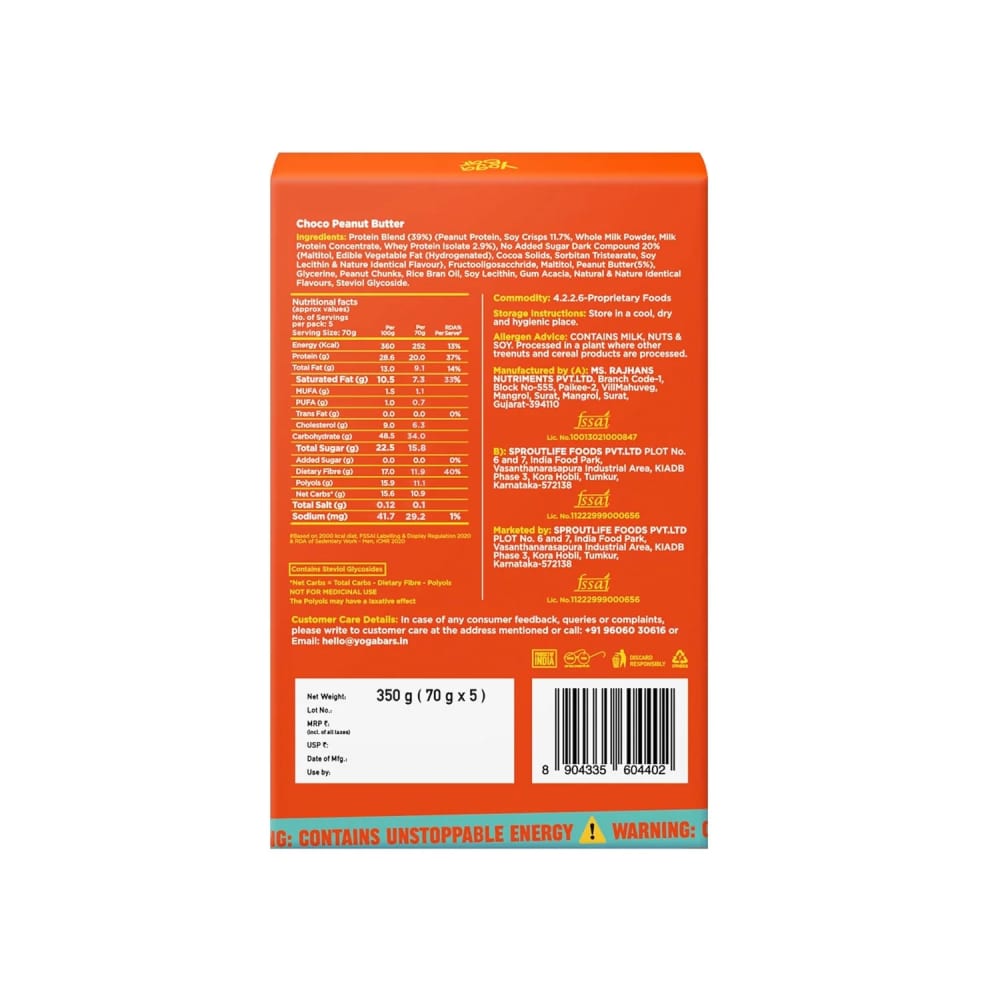 Power up Protein Bar view 2