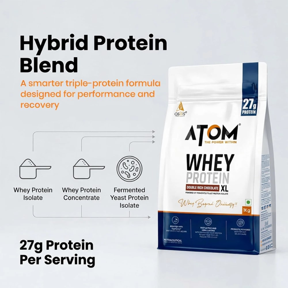 Atom whey Protein XL view 4