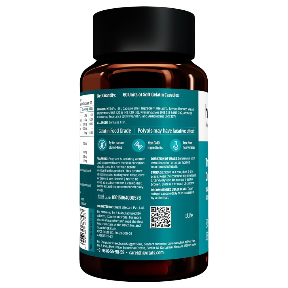 3X Strength Omega-3 Fish Oil view 5