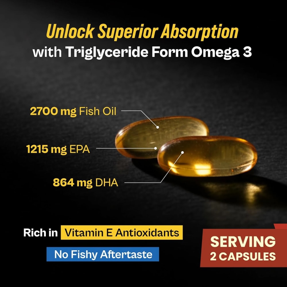 Triple Strength Omega 3 Fish Oil  view 4