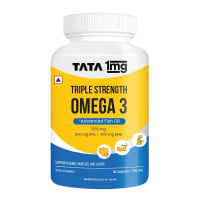TATA 1MG Triple Strength Omega 3 Fish Oil Supplement 