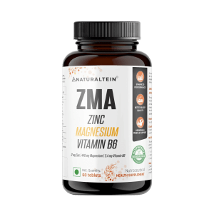 NATURALTEIN ZMA Tablets – Zinc Magnesium Vitamin B6 Supplement