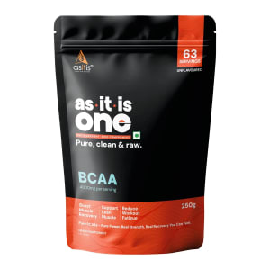 AS-IT-IS Nutrition BCAA 100% Pure Powder Pre/Post Workout Supplement
