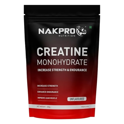 NAKPRO NUTRITION Micronised Creatine Monohydrate