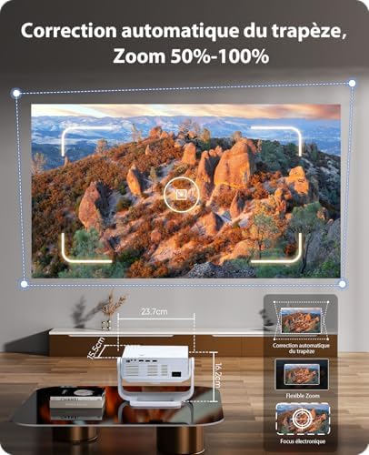 Vue 4 de Videoprojecteur Avec App Integree