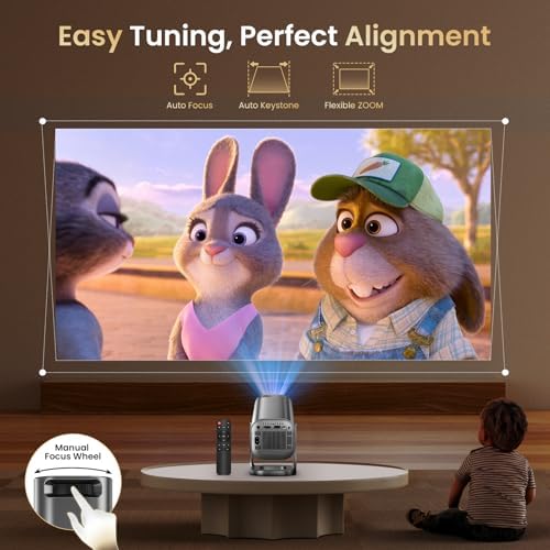 Vue 6 de Videoprojecteur Portable Mini Projecteur