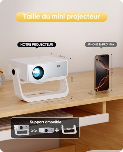 Vue 6 de Videoprojecteur Avec App Integree