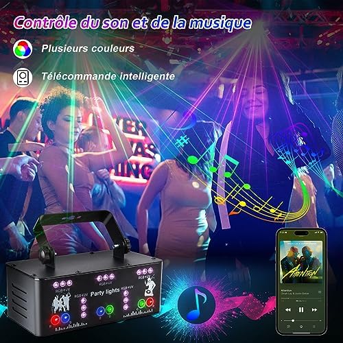 Vue 3 de Lampes Fete Professionnelles Lentilles