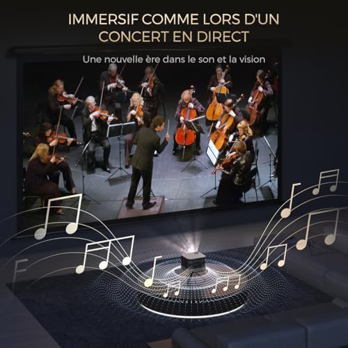 Vue 3 de Aurzen Boom Videoprojecteur