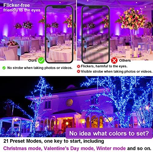 Vue 5 de Projecteur Exterieur Intelligent Bluetooth