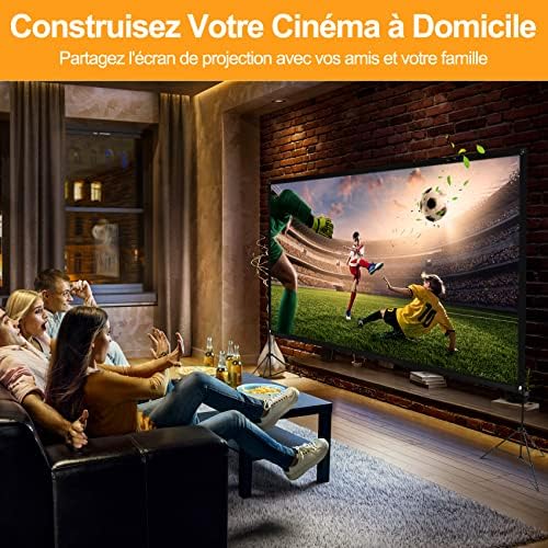Vue 3 de Ecran Videoprojecteur Hd