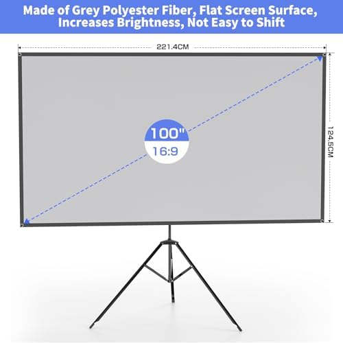 Vue 3 de Wasjoye Ecran De Projection